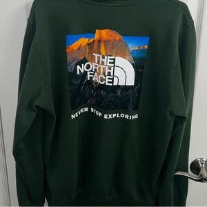 The North Face Green Hoodie